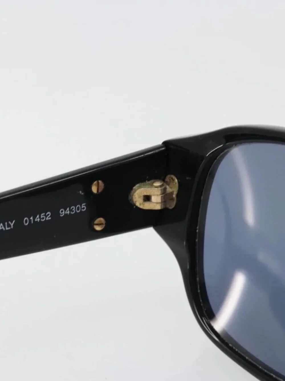CHANEL Sunglasses plastic Black CC Auth 180946